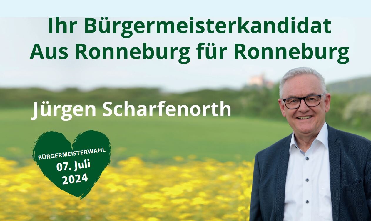 Jürgen Scharfenorth –  Bürgermeister  2024